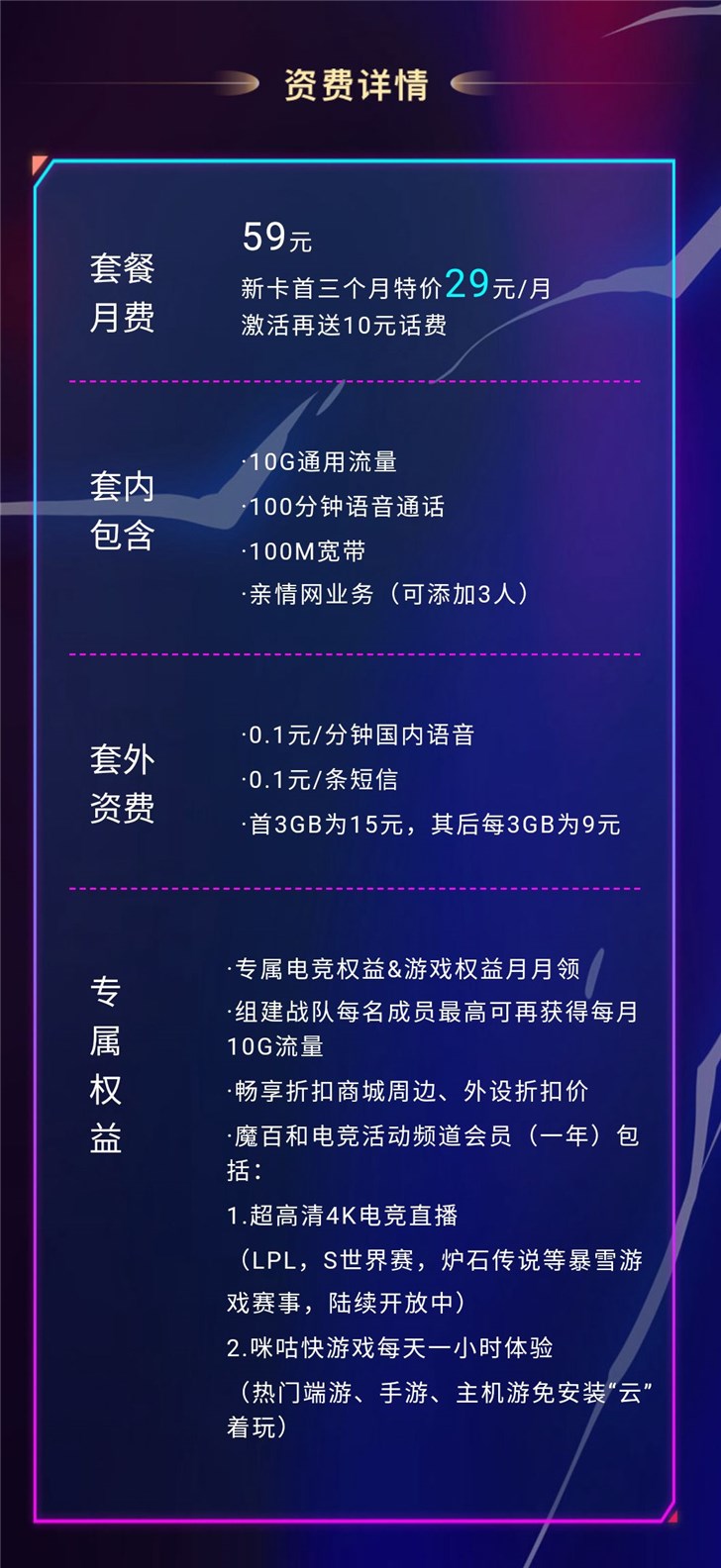 中国移动推出Carry卡：59元包10G流量+100M宽带，老用户可办理