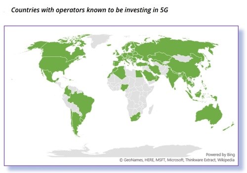 GSA 8月报告：全球已发布100款5G设备