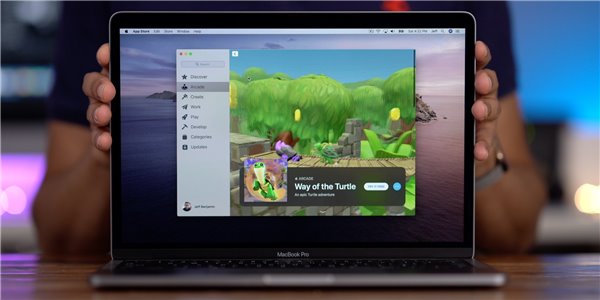 外媒在MacBook上试玩了苹果Arcade游戏服务