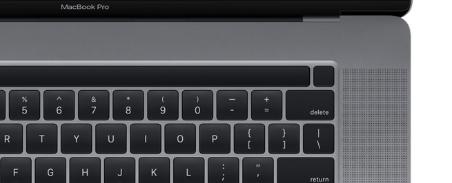 16英寸苹果MacBook Pro Touch Bar和Touch ID布局确认